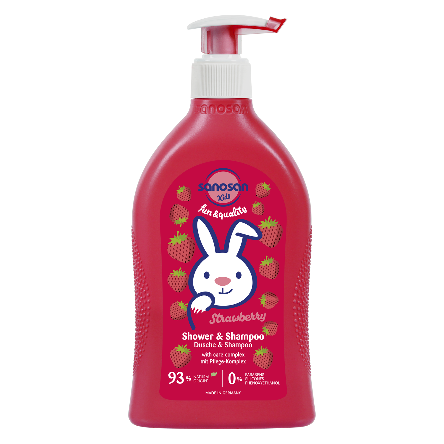 sanosan Shower & Shampoo Erdbeere